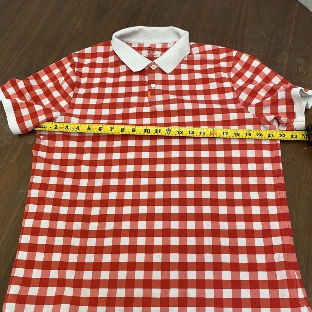 Nike Dri-FIT Victory Men's Printed Polo Red White Size LARGE DH0650-657 - Picture 12 of 14